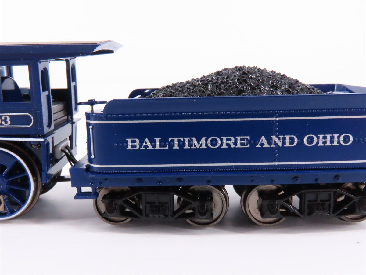 HO Bachmann 52703 B&amp;O Baltimore &amp; Ohio 4-4-0 American Steam #703 w/ DCC &amp; Sound