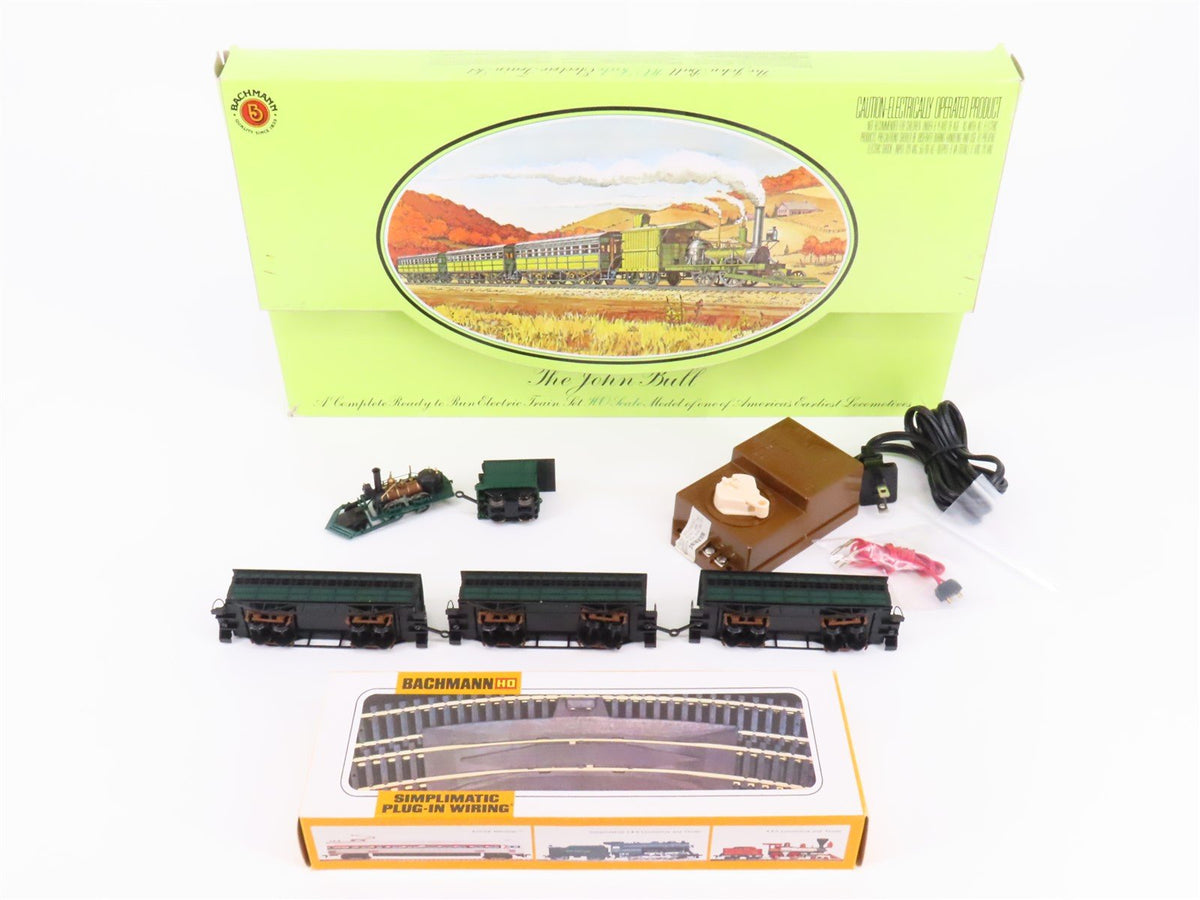 HO Scale Bachmann 40-140 &quot;The John Bull&quot; Steam Passenger Train Set