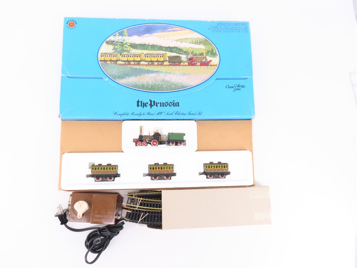 HO Scale Bachmann 40-0155 &quot;The Prussia&quot; Steam Passenger Train Set