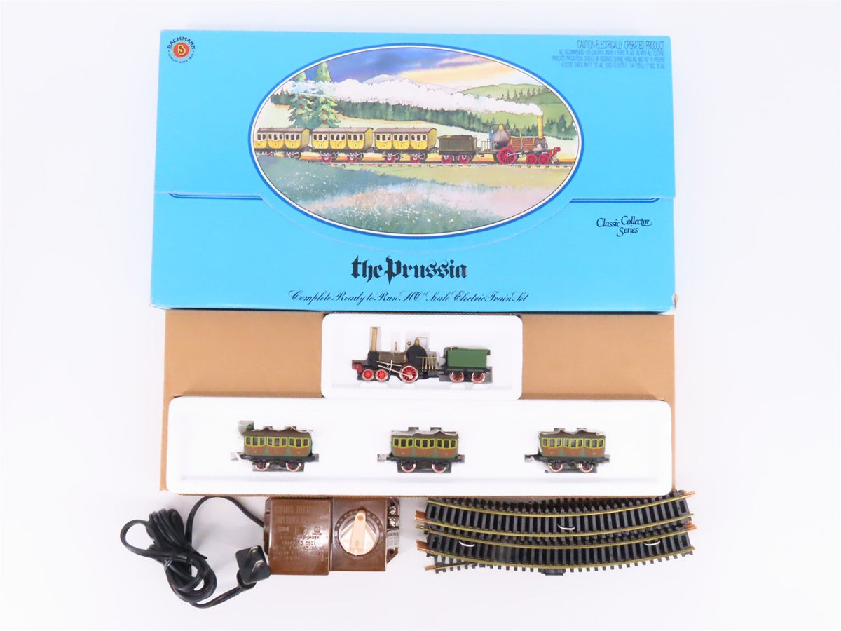 HO Scale Bachmann 40-0155 &quot;The Prussia&quot; Steam Passenger Train Set