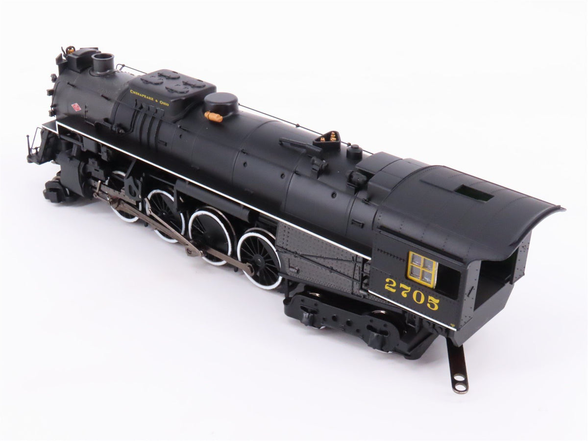 HO Scale Bachmann 52405 C&amp;O 2-8-4 Berkshire Steam #2705 w/ DCC &amp; Sound