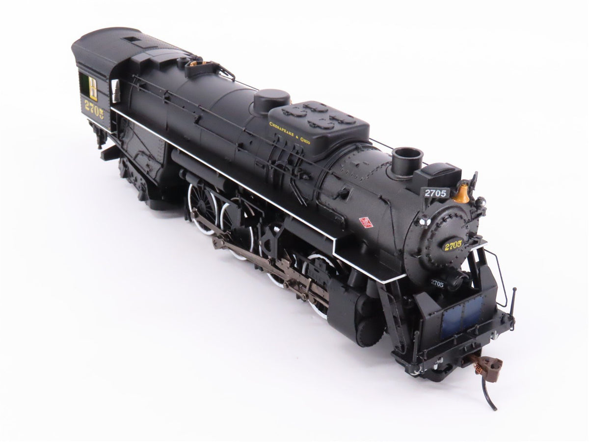 HO Scale Bachmann 52405 C&amp;O 2-8-4 Berkshire Steam #2705 w/ DCC &amp; Sound