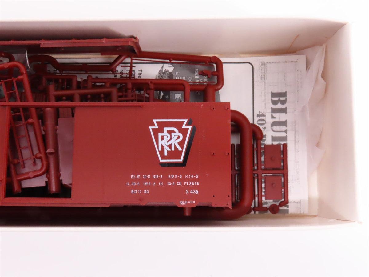 HO Scale Branchline Blueprint Kit #1609 PRR Pennsylvania 40&#39; Box Car #600087