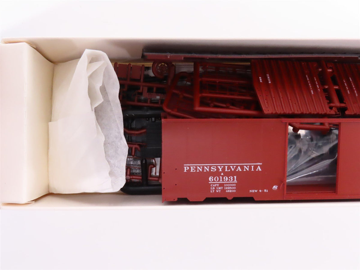 HO Scale Branchline Blueprint Kit #1608 PRR Pennsylvania 40&#39; Box Car #601931