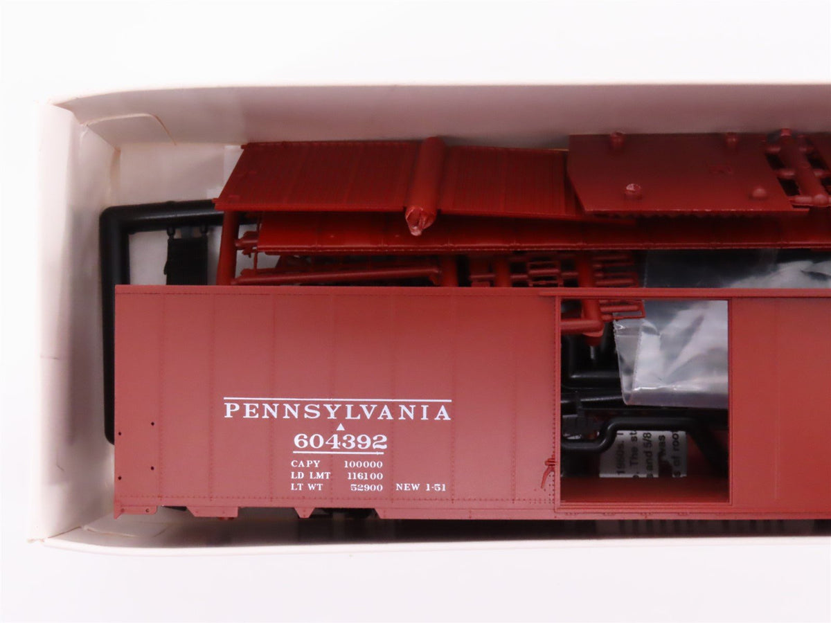 HO Scale Branchline Blueprint Kit #1011 PRR Pennsylvania 50&#39; Box Car #604392