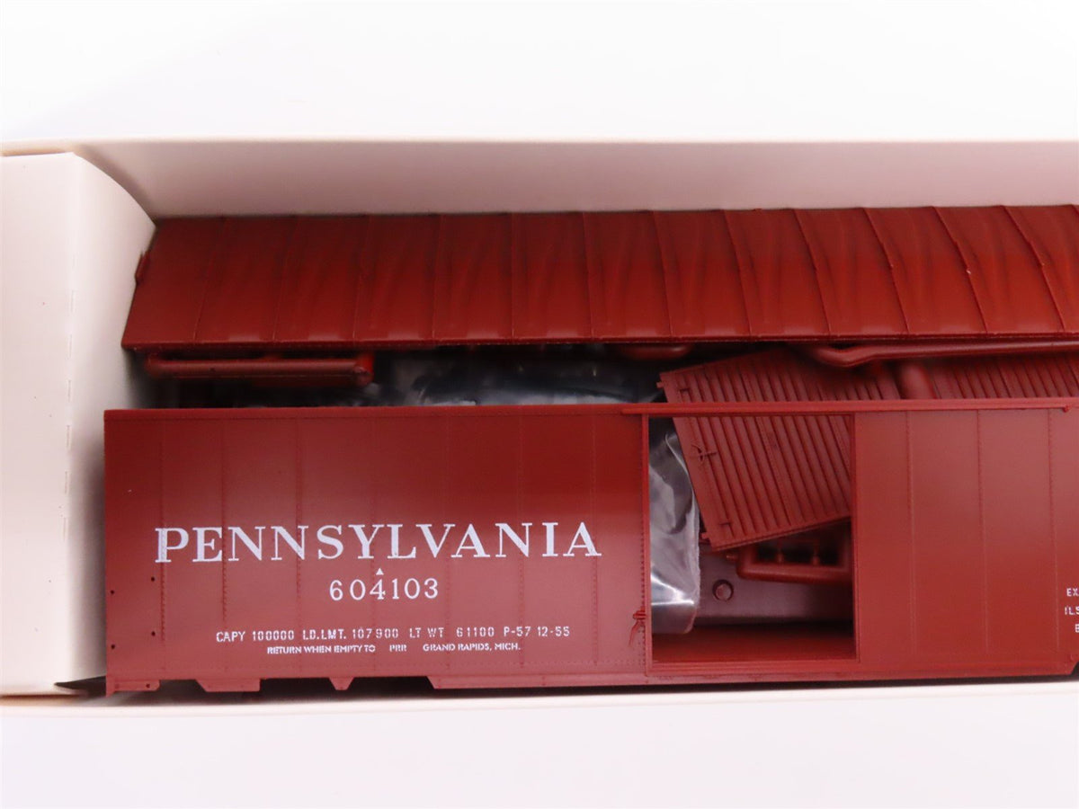 HO Scale Branchline Blueprint Special Edition Kit #9014 PRR 50&#39; Box Car #604103