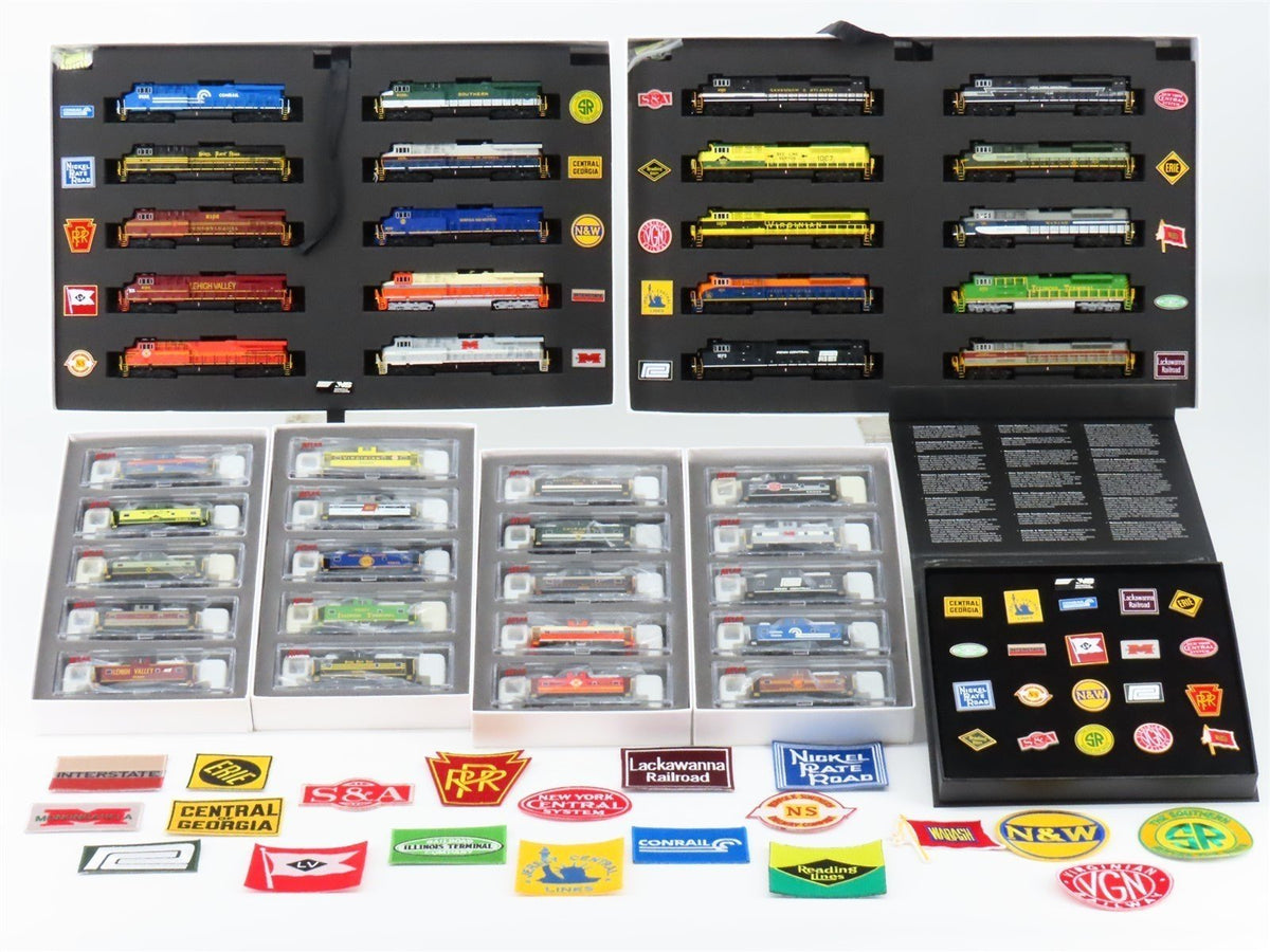 N Fox Valley &amp; Atlas NS Norfolk Southern Heritage Series Complete Set w/ DCC