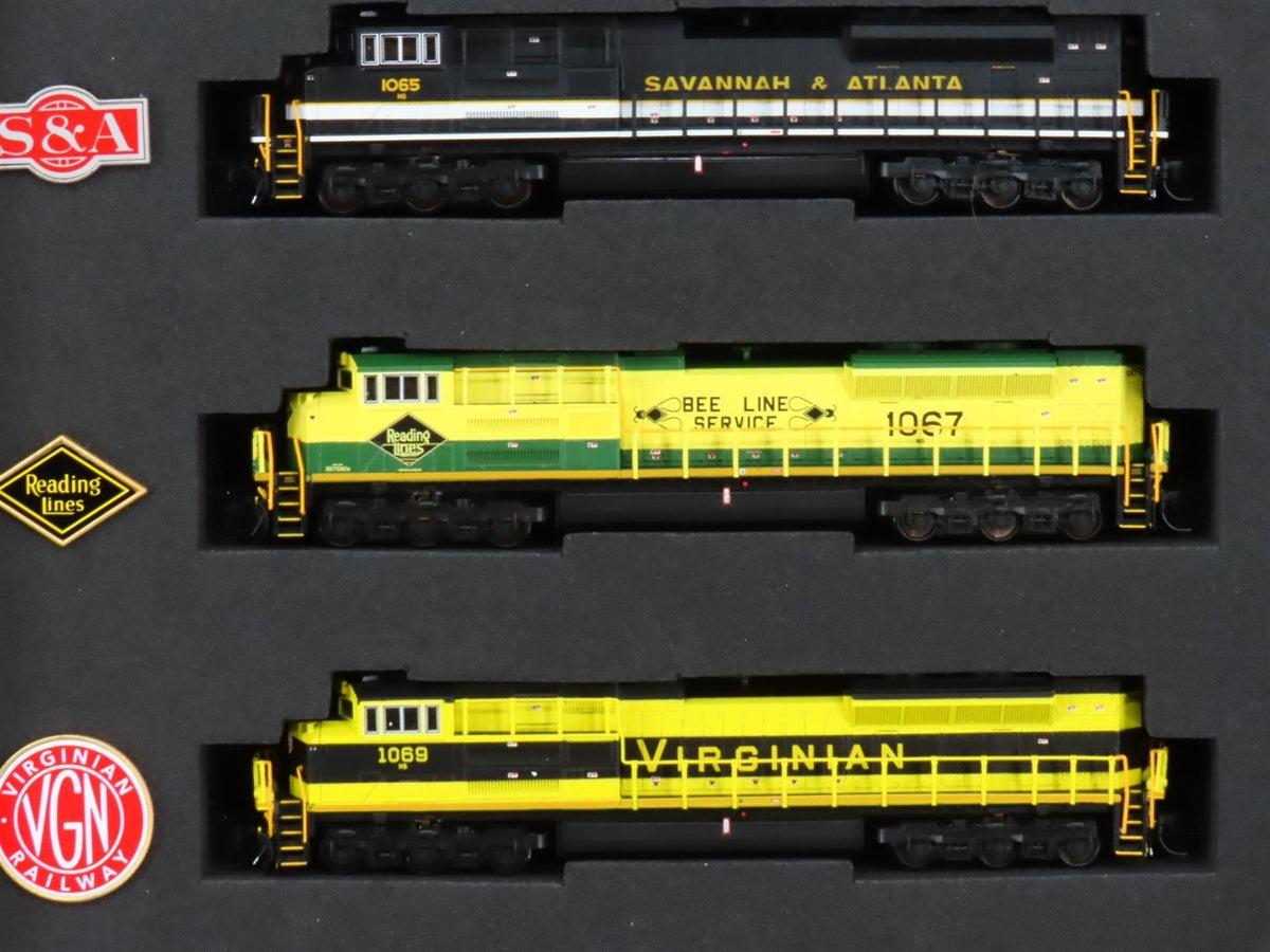 N Fox Valley &amp; Atlas NS Norfolk Southern Heritage Series Complete Set w/ DCC
