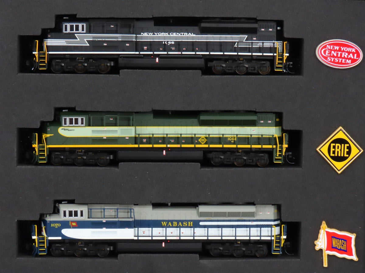N Fox Valley &amp; Atlas NS Norfolk Southern Heritage Series Complete Set w/ DCC