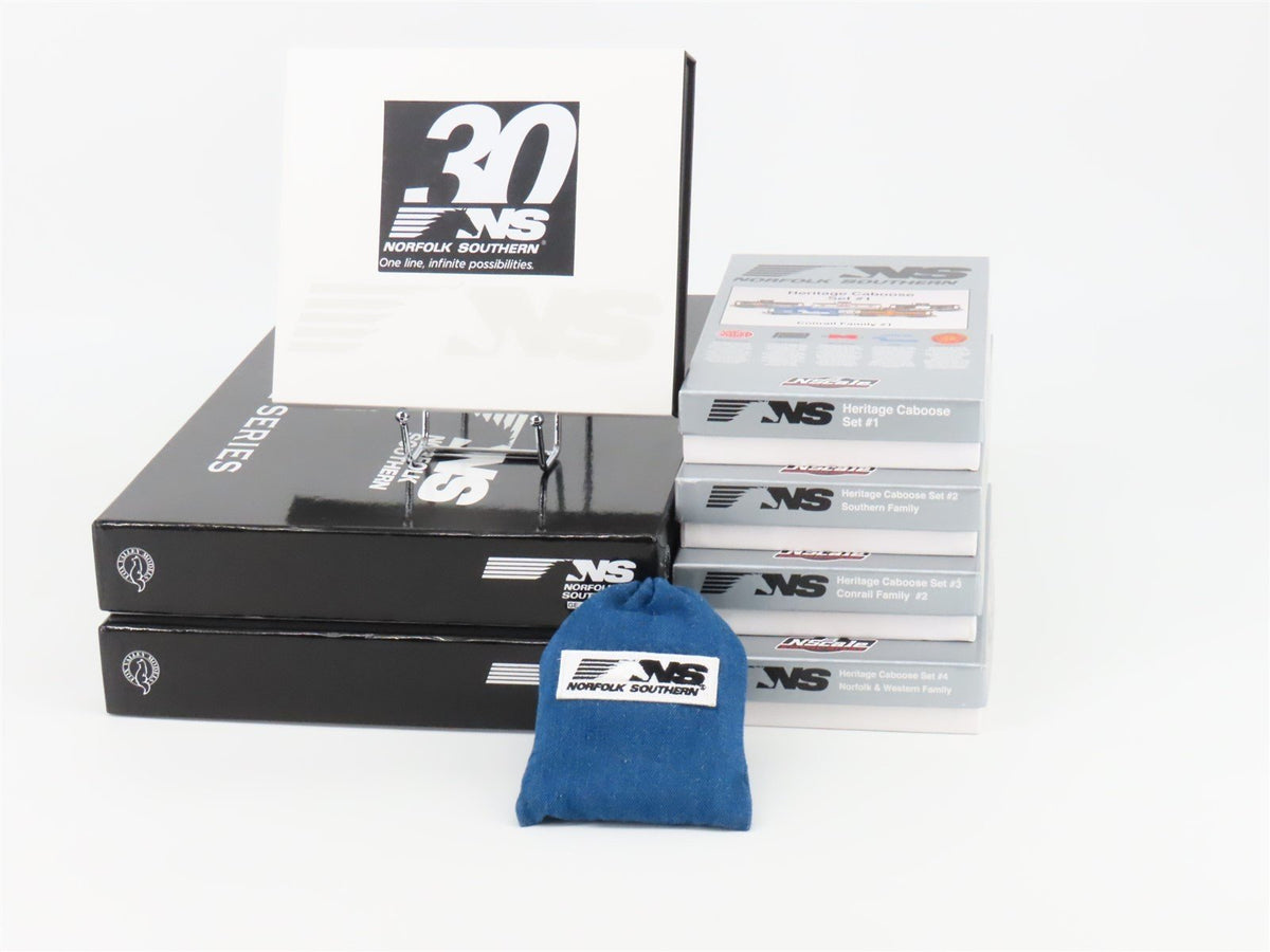 N Fox Valley &amp; Atlas NS Norfolk Southern Heritage Series Complete Set w/ DCC