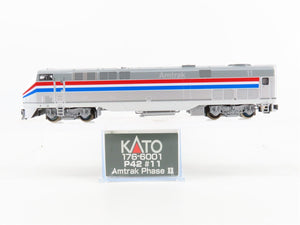 N KATO 176-6001 AMTK Amtrak Phase III GE P42 Genesis Diesel #11 - DCC Ready