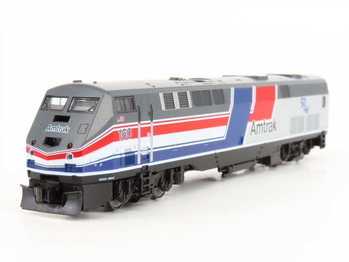 N KATO 176-6038 AMTK Amtrak 50 Years Ph III P42 Genesis Diesel #160 - DCC Ready