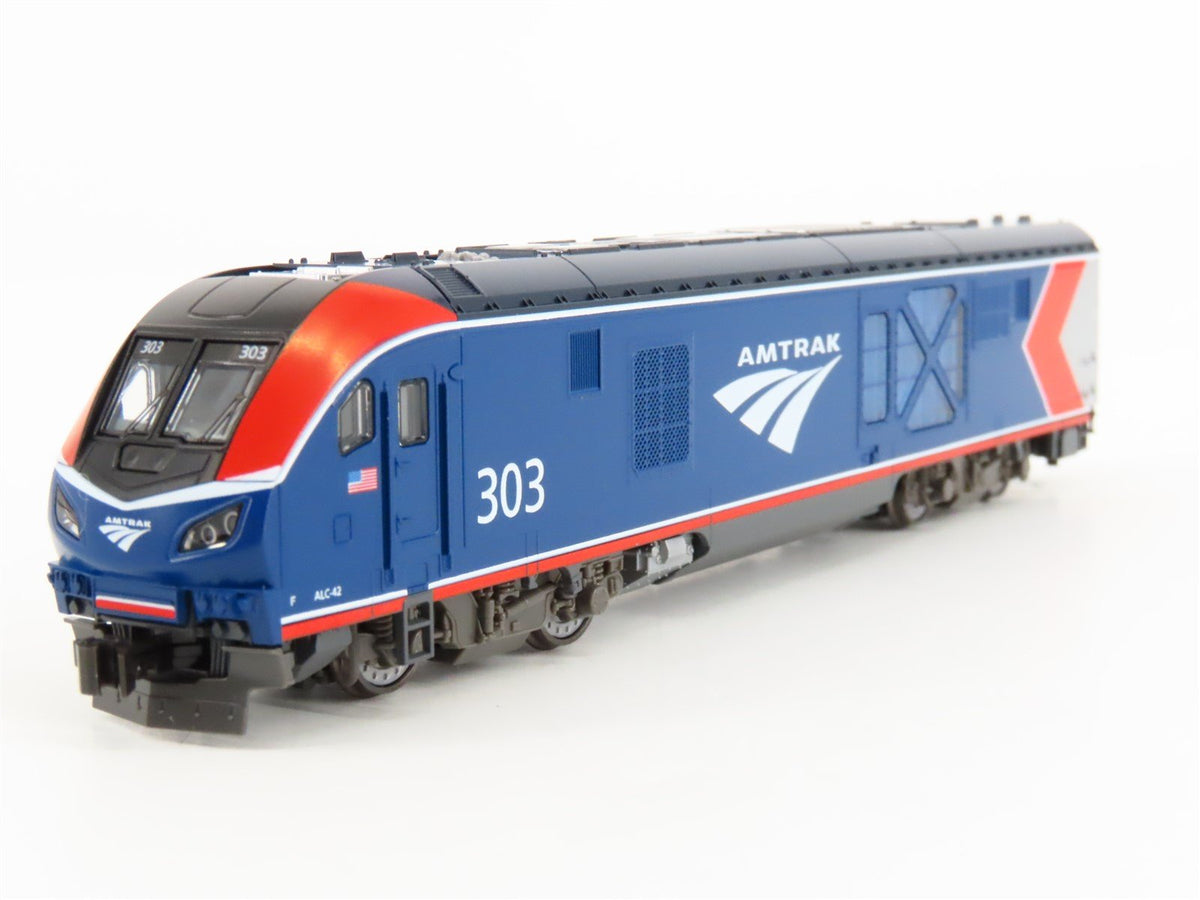 N KATO 176-6052 AMTK Amtrak Phase VI ALC-42 Charger Diesel #303 - DCC Ready