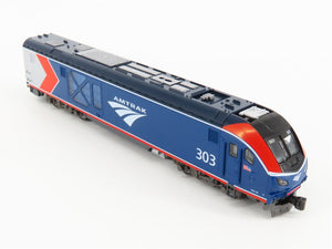 N KATO 176-6052 AMTK Amtrak Phase VI ALC-42 Charger Diesel #303 - DCC Ready