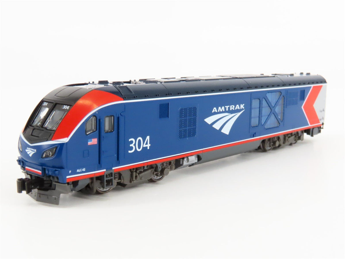 N KATO 176-6053 AMTK Amtrak Phase VI ALC-42 Charger Diesel #304 - DCC Ready