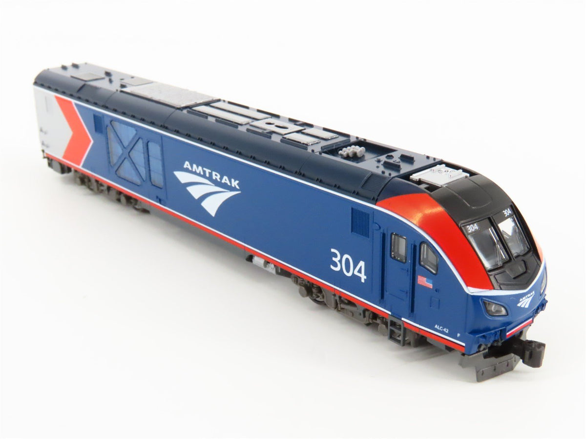 N KATO 176-6053 AMTK Amtrak Phase VI ALC-42 Charger Diesel #304 - DCC Ready