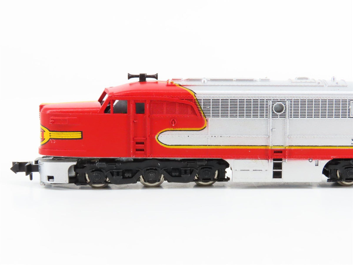 N Scale Con-Cor 2002/2042 ATSF Santa Fe &quot;Warbonnet&quot; ALCO PA1/PB1 Diesel Set