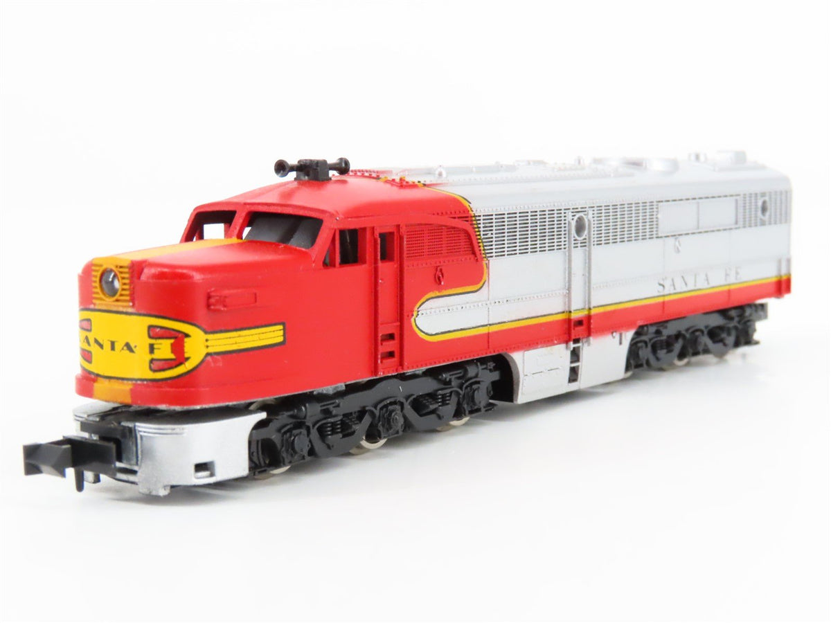 N Scale Con-Cor 2002/2042 ATSF Santa Fe &quot;Warbonnet&quot; ALCO PA1/PB1 Diesel Set