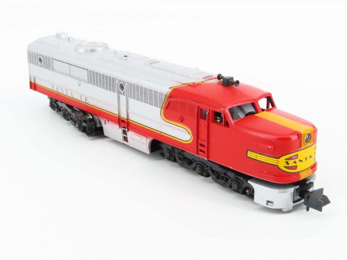 N Scale Con-Cor 2002/2042 ATSF Santa Fe &quot;Warbonnet&quot; ALCO PA1/PB1 Diesel Set