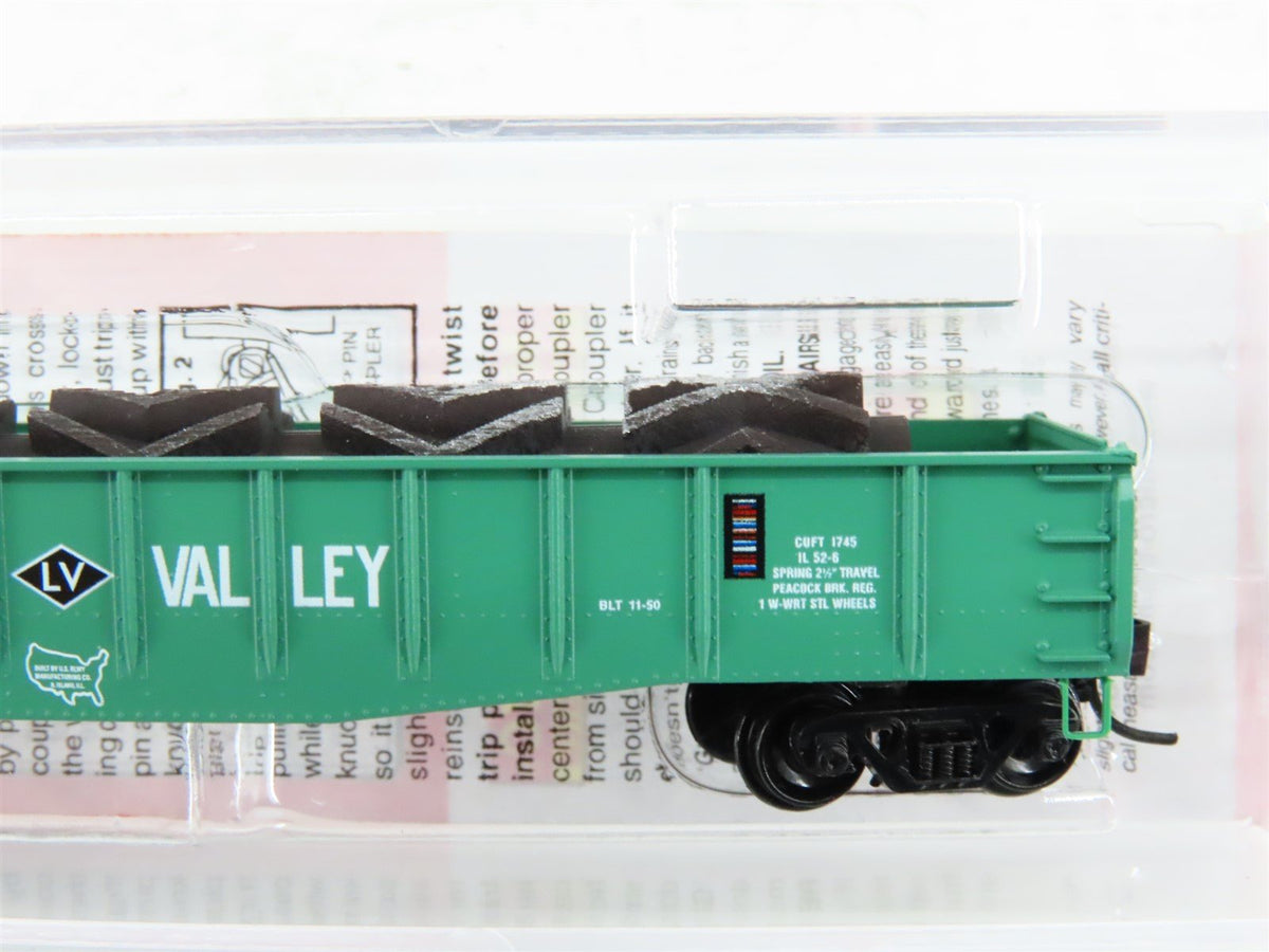 N Micro-Trains MTL NSE 06-24 LV Lehigh Valley 50&#39; Drop-End Gondola #37024 w/Load