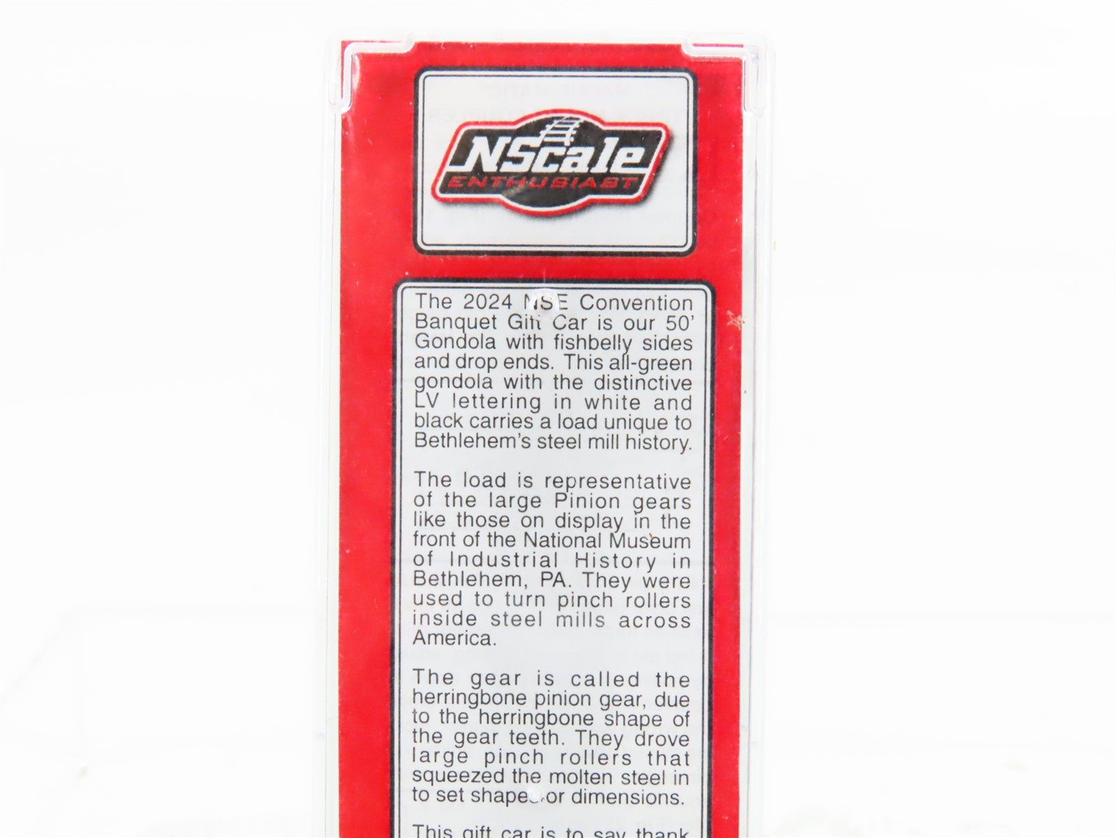 N Micro-Trains MTL NSE 06-24 LV Lehigh Valley 50' Drop-End Gondola #37024 w/Load