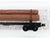 N Scale Micro-Trains MTL 113010 Unlettered 40' Skeleton Log Car w/ Load