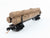 N Micro-Trains MTL 11400040 Unlettered 40' Modern Log Car w/ Uprights & Load