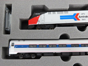 N KATO 106-6286-1 AMTK Amtrak 40th Anniversary P42 Diesel & 3 Passenger Cars