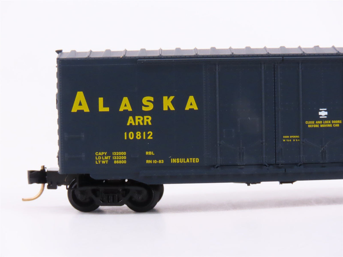 N Scale Micro-Trains MTL 75010 ARR Alaska Railroad 50&#39; Box Car #10812