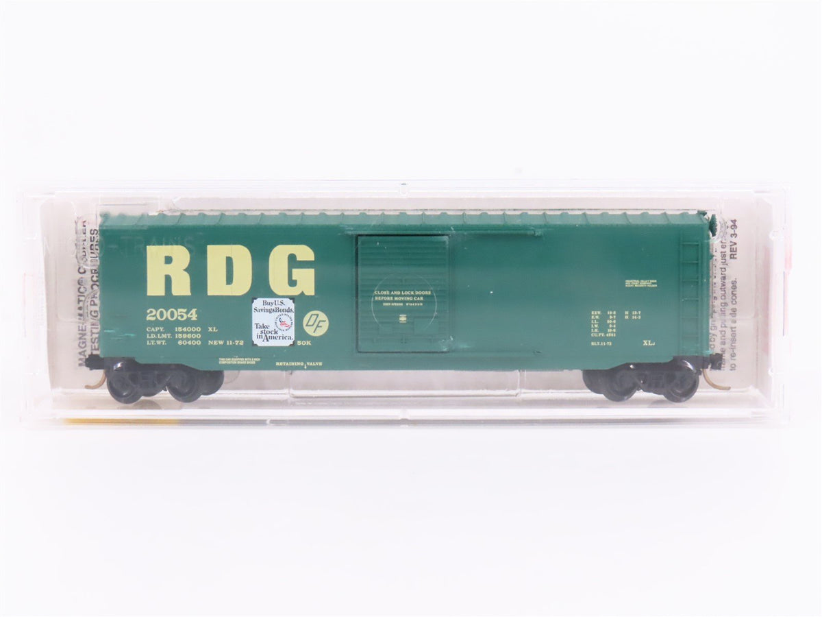 N Scale Micro-Trains MTL 77020 RDG Reading Lines 50&#39; Single Door Box Car #20054