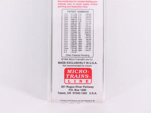 N Scale Micro-Trains MTL 77020 RDG Reading Lines 50' Single Door Box Car #20054