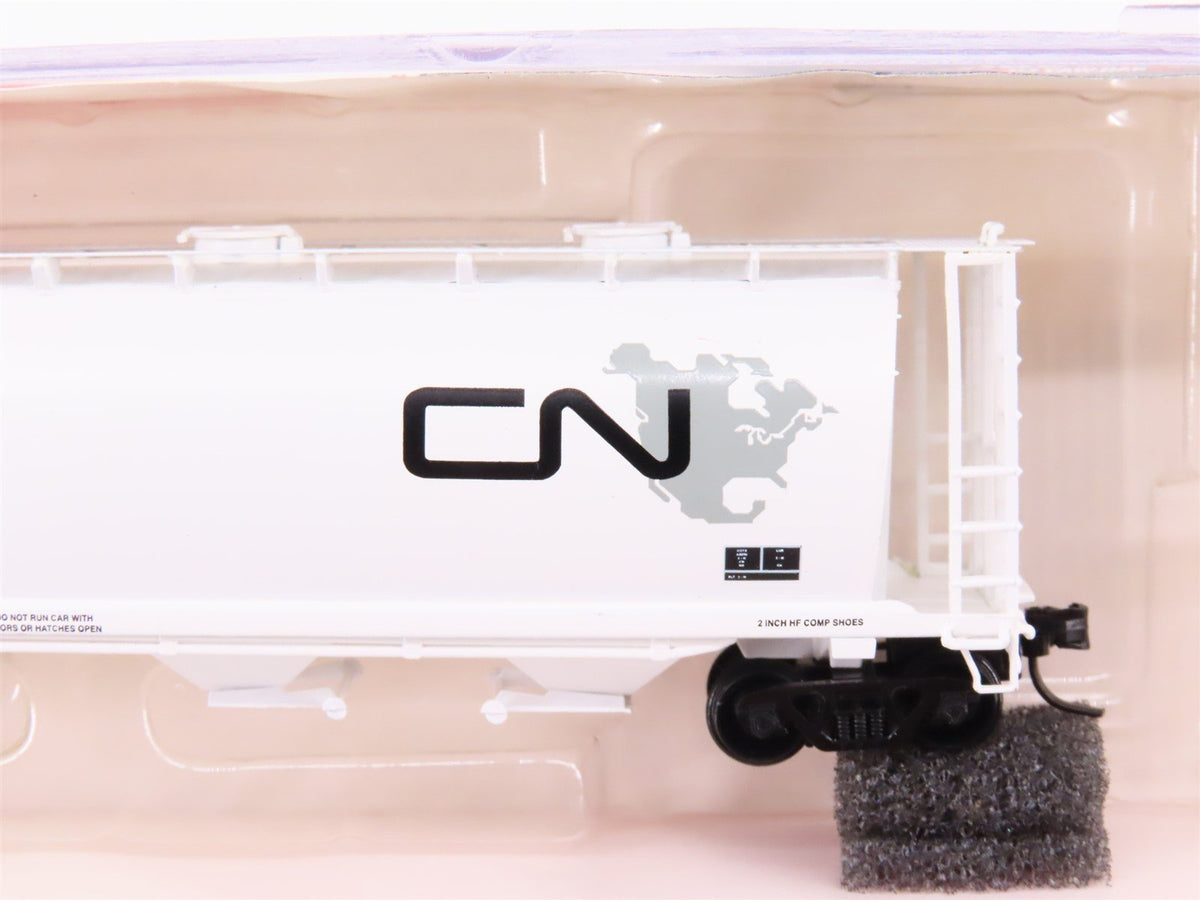 N Scale Intermountain 65213-07 CN Railway Cylindrical 4-Bay Hopper Car #371897