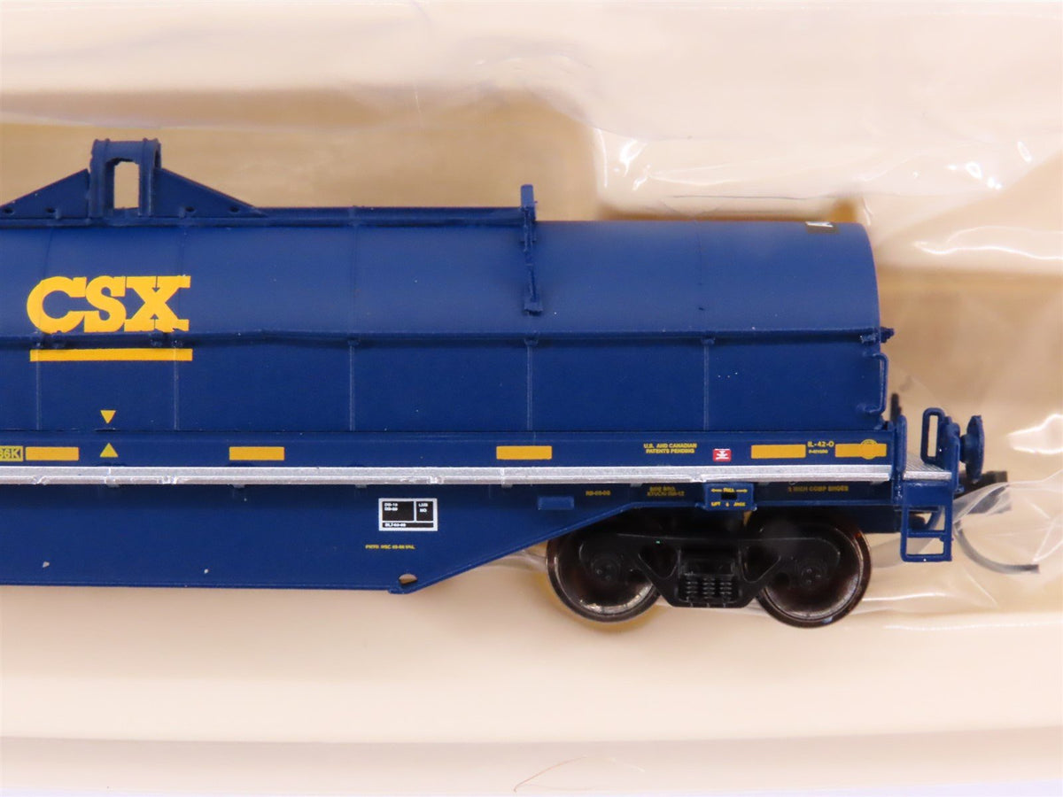 N Scale Atlas 50001513 ATW / CSX Atlantic &amp; Western 42&#39; Steel Coil Car #496698