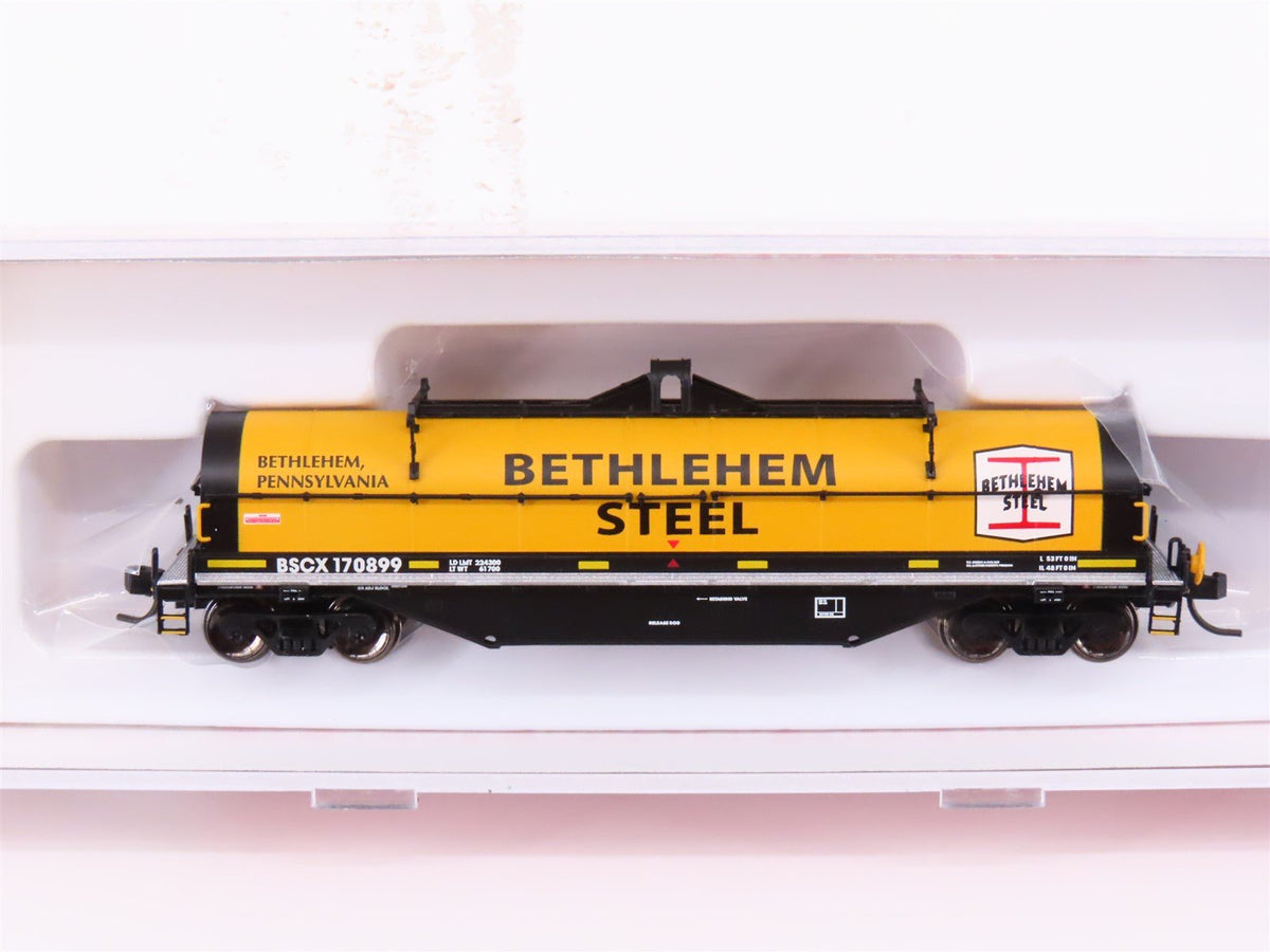 N Scale Atlas 50002832 BSCX Bethlehem Steel 42&#39; Steel Coil Car #170899