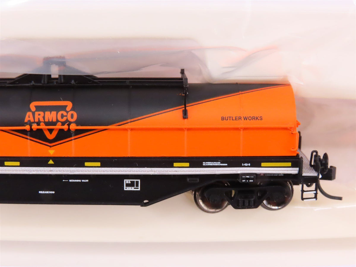 N Scale Atlas 50002184 ASCX Armco Steel 42&#39; Steel Coil Car #150000