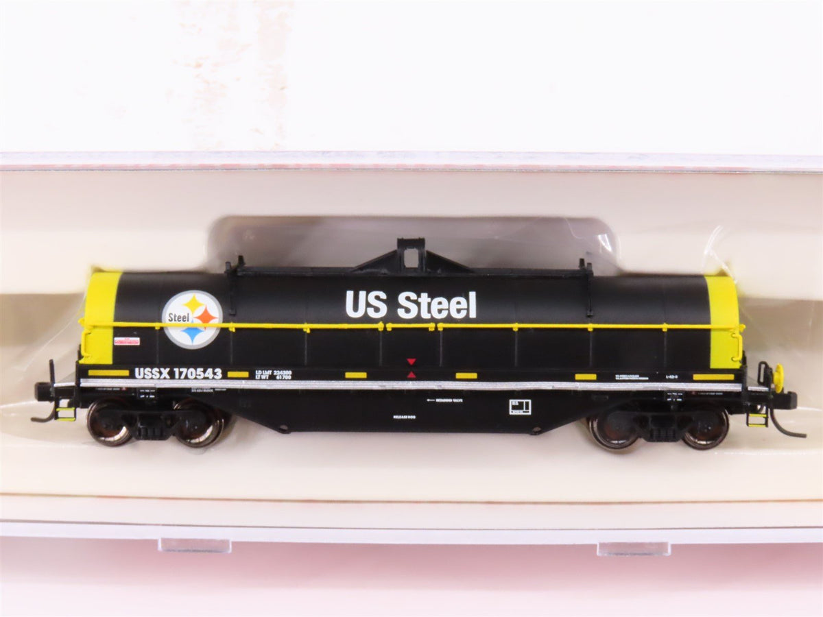 N Scale Atlas 50002836 USSX US Steel 42&#39; Steel Coil Car #170543