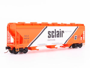 N Scale Micro-Trains MTL 93040 NCLX Sclair 3-Bay Covered Hopper #46518