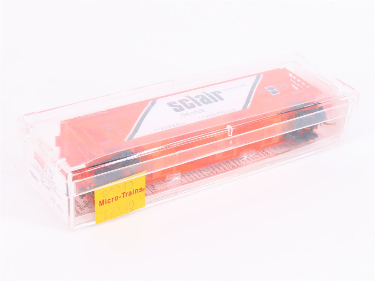 N Scale Micro-Trains MTL 93040 NCLX Sclair 3-Bay Covered Hopper #46518