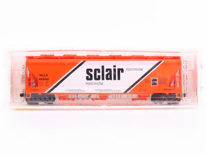 N Scale Micro-Trains MTL 93040 NCLX Sclair 3-Bay Covered Hopper #46542