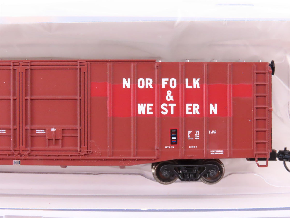 N Scale Athearn ATH6519 N&amp;W Norfolk &amp; Western 60&#39; P-S Auto Parts Boxcar #600423