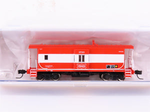 N Scale Athearn 24337 SLSF Frisco Bay Window Caboose #1733