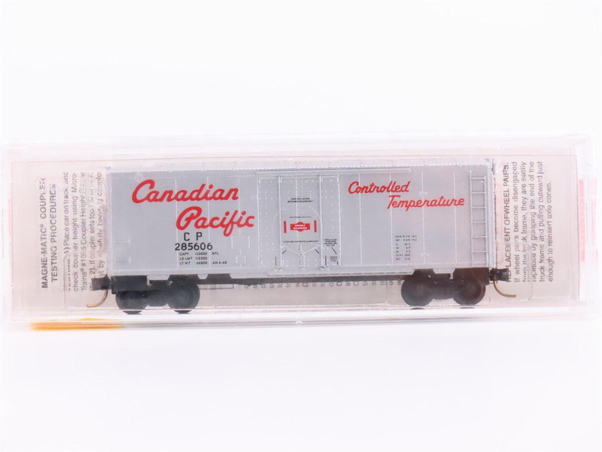 N Scale Micro-Trains MTL 74040 CP Canadian Pacific 40&#39; Plug Door Box Car #285606
