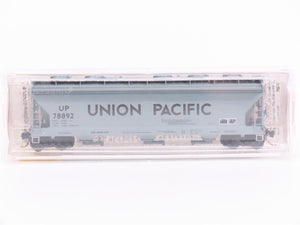 N Scale Micro-Trains Line MTL 93010 UP Union Pacific 3-Bay Covered Hopper #78892