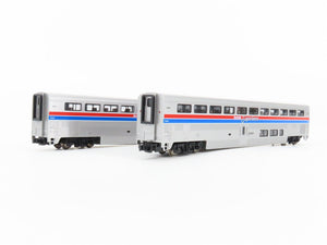 N Scale KATO 106-3511 AMTK Amtrak Phase II Superliner Passenger 4-Car Set B