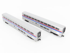 N Scale KATO 106-3511 AMTK Amtrak Phase II Superliner Passenger 4-Car Set B