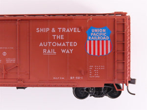 Lot of 11 HO Scale Accurail & Unbranded UP Union Pacific Boxcars & Gondola Cars