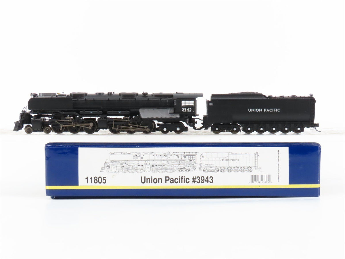 N Scale Athearn Genesis 11805 UP 4-6-6-4 Challenger Steam #3943 w/DCC &amp; Sound