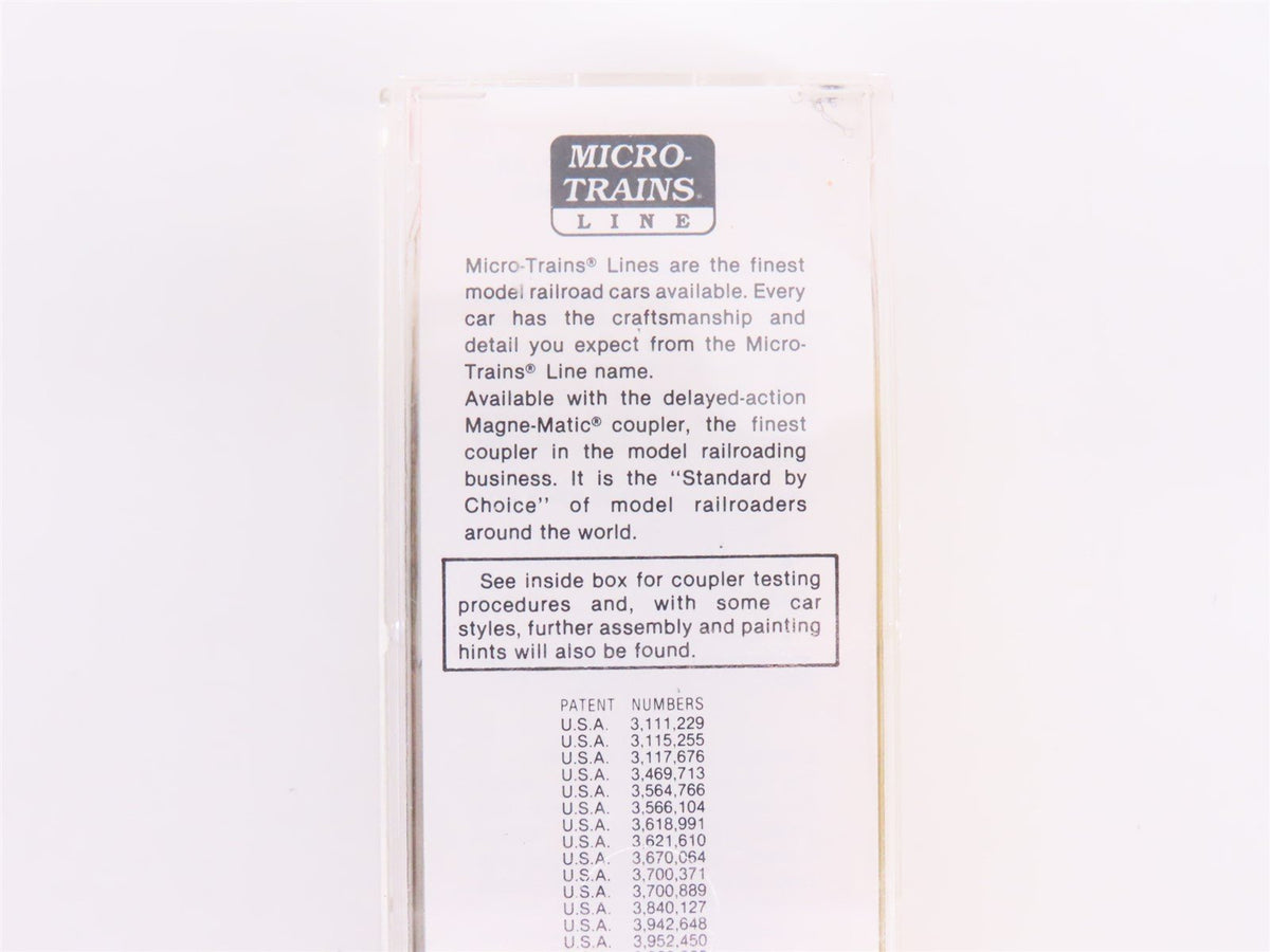 N Scale Micro-Trains MTL 42030 MWR Ball Glass Jars 40&#39; Single Door Box Car #1020