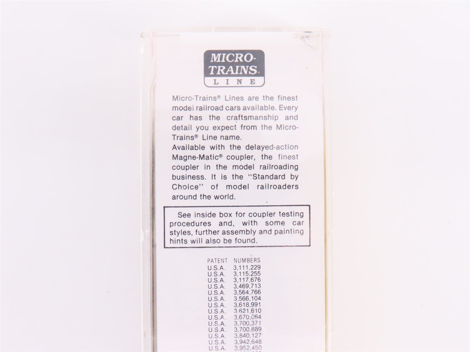 N Scale Micro-Trains MTL 42030 MWR Ball Glass Jars 40' Single Door Box Car #1020