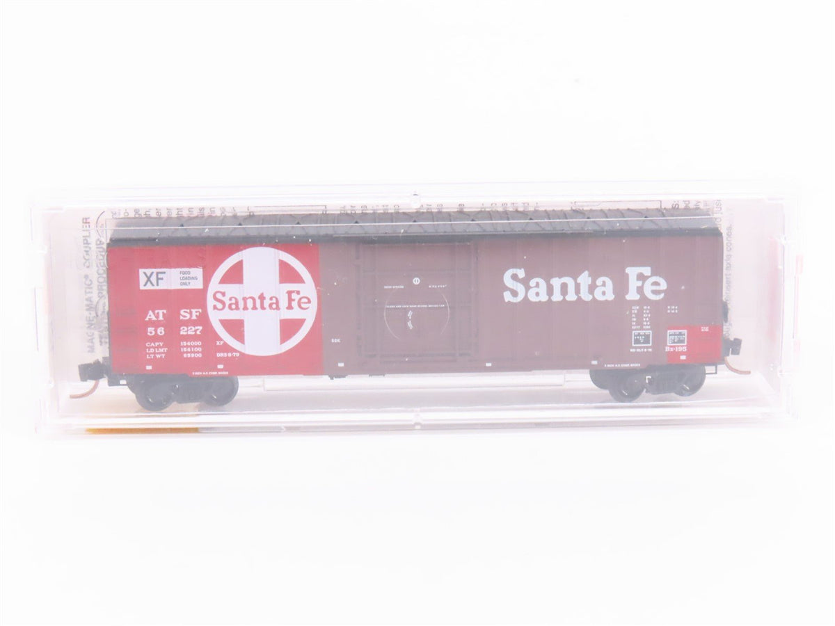 N Scale Micro-Trains MTL 27270 ATSF Santa Fe 50&#39; Plug Door Box Car #56227